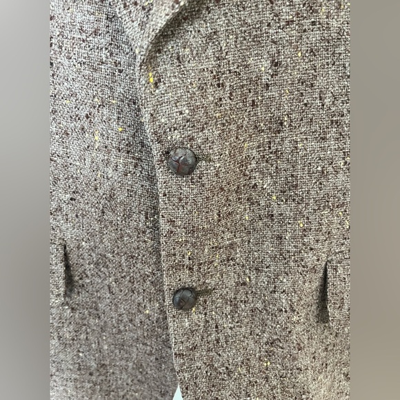 Tricia Fix vintage wool coat oversized butterfly design - Picture 6 of 12